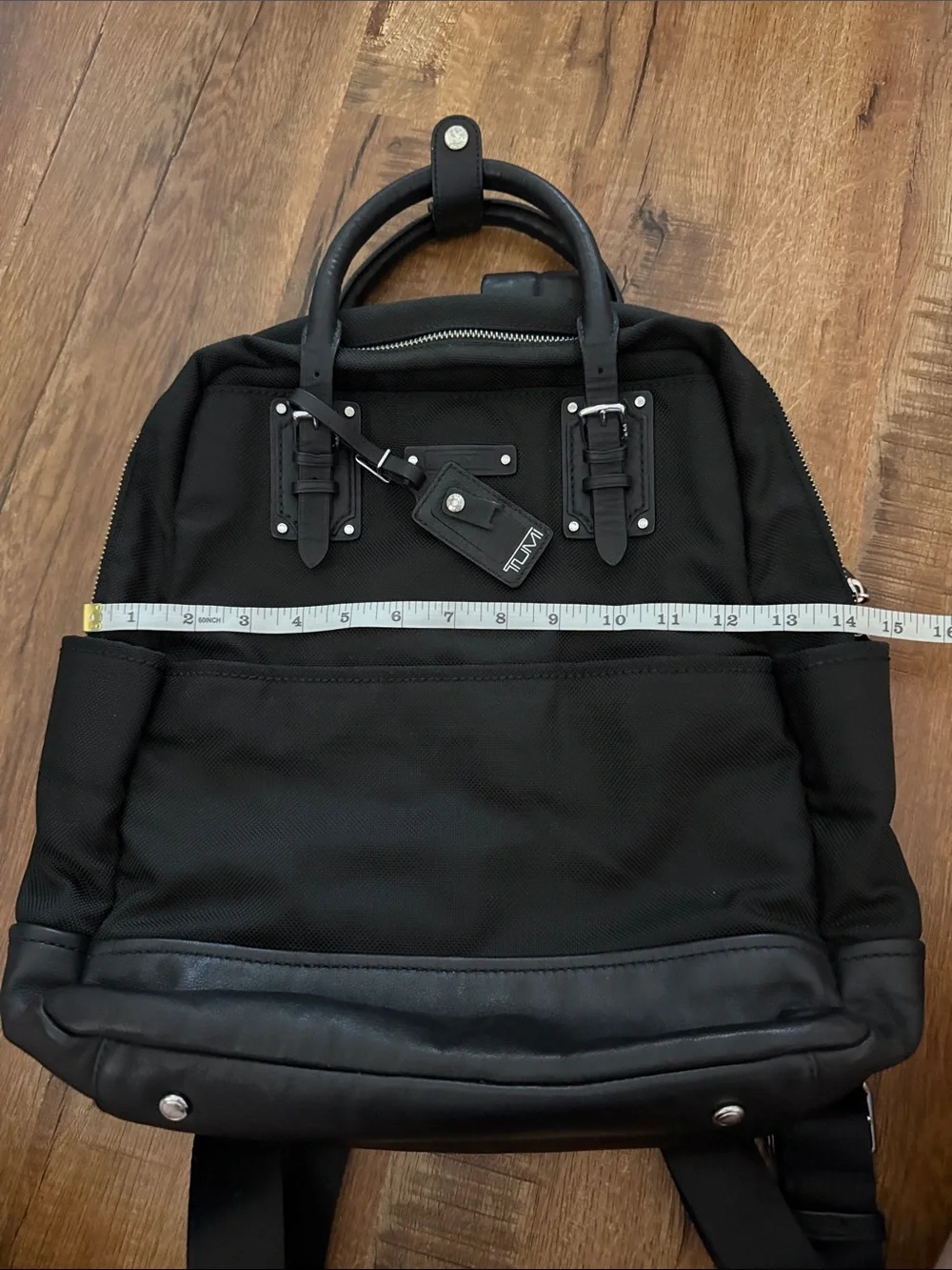 Tumi backpack black